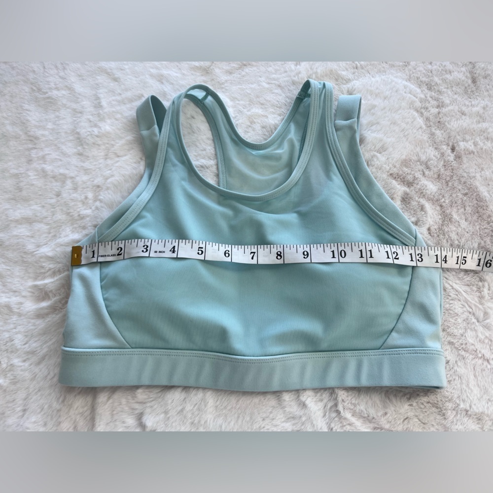 Mono B Women's Mesh Racerback Sports Bra Size Medium - Picture 2 of 6